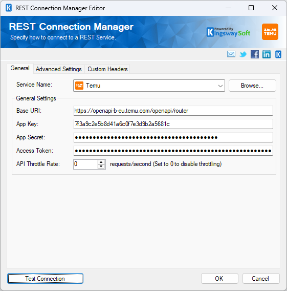 Temu Connection Manager Temu Connection Manager